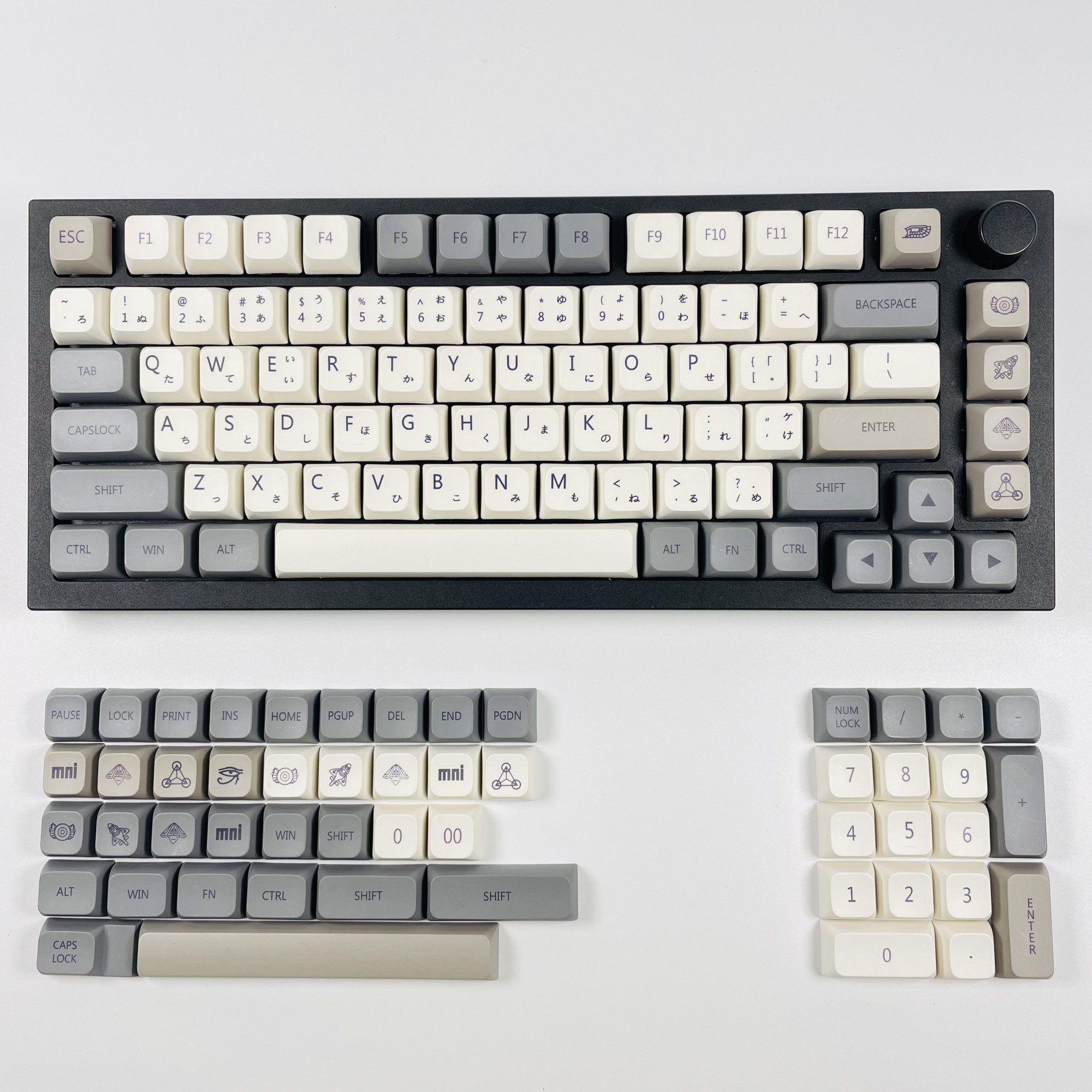 Pbt xda Schlüssel Deckel farbstoff Sublimation englisch/japanisch/russisch/koreanisch qishi thema kajkappen für spiele mechanische tastatur 133 tasten/einstellen: Orange