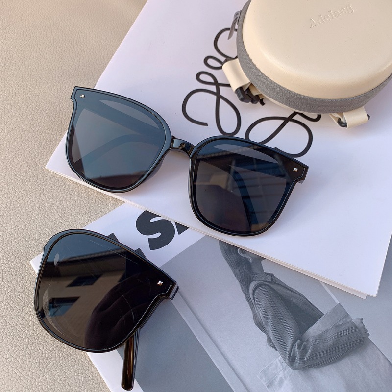 Gafas De Sol cuadradas con montura pequeña para mujer, lentes plegables De De , a la , De viaje, UV400