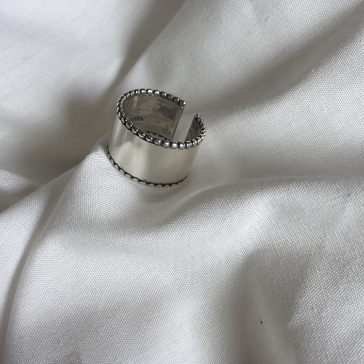 Übertrieben Persönlichkeit 925 Sterling Silber groß Ringe Für Frauen Hochzeit Schmuck Einstellbare Antike Finger Ring Anillos