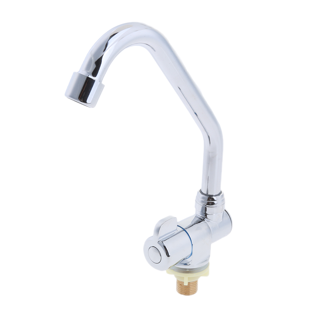 Barco marino RV, rotación 360, baño, cocina, individual, Grifo de Agua Fría #005