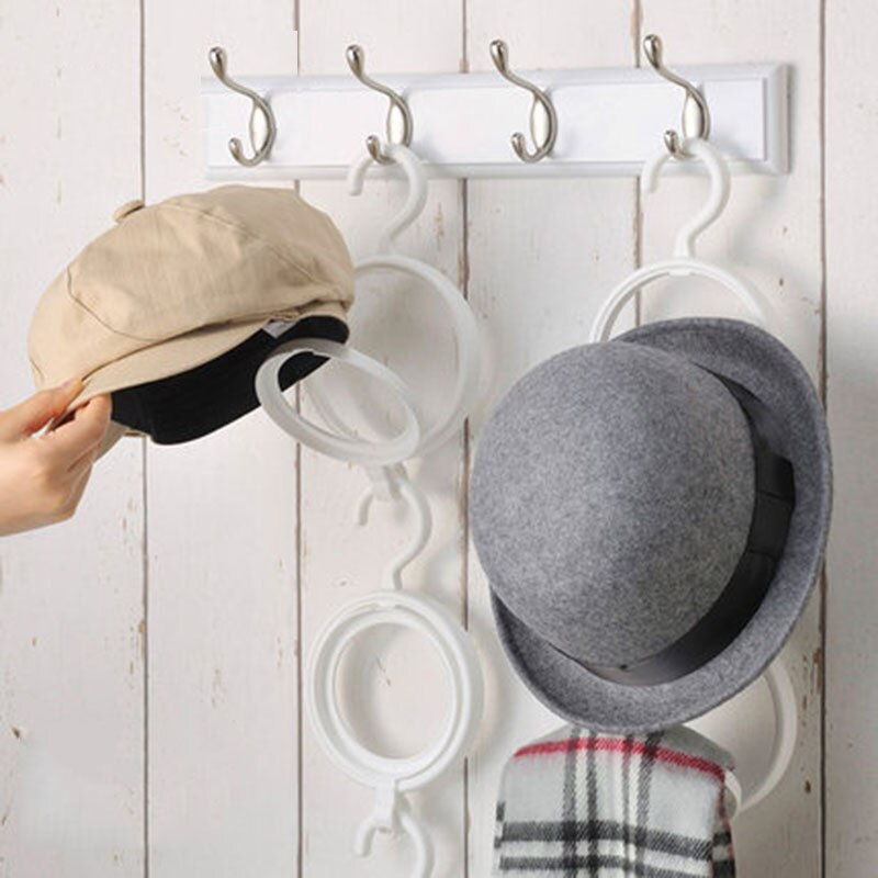 Anti-deformation Hat Storage Rack Foldable Combinable Nesting Anti-squeeze Multifunctional Hooks For Hats Scarves Tie