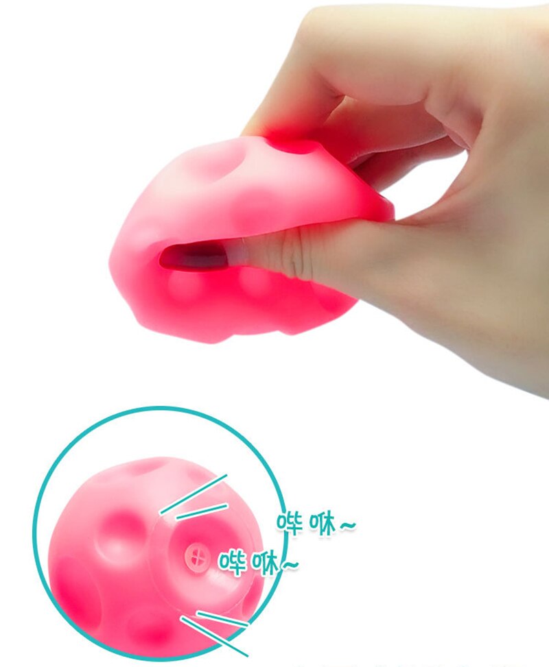 6pcs/set Baby Toy Ball Set Develop Baby Tactile Senses Toy Touch Hand Ball Toys Baby Training Ball Massage Soft Ball