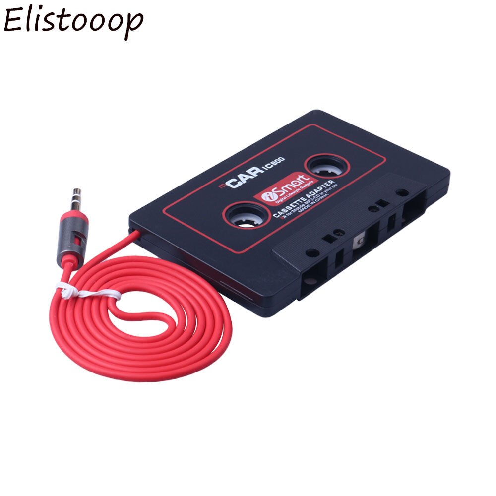 Auto Cassette Adapter Cassette Mp3 Speler Converter Voor iPod Voor iPhone MP3 AUX Kabel Cd-speler 3.5mm Jack plug