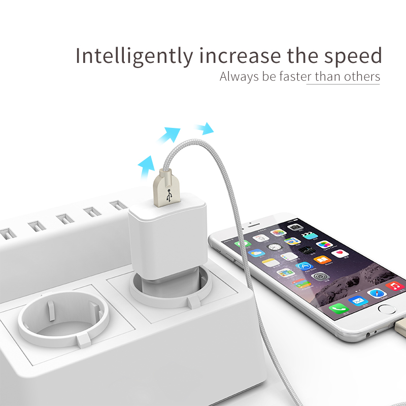 AIFFECT Handy Ladegerät 1A 2A USB Reise Ladegerät Tragbare Wand Adapter EU Stecker Schwarz Weiß für iPhone SanSung Xiaomi huawei