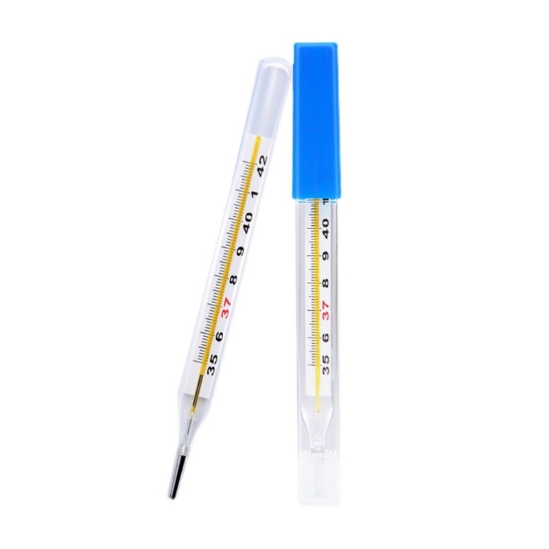Klassieke traditionele klinische glasvrije thermometer Celsius nauwkeurigheid huishoudelijke dubbele schaal
