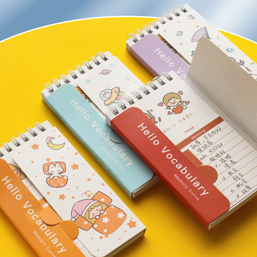 School Stationery Mini Words Book Vocabulary Notebook language learning memory book small wordbook Student Supplies