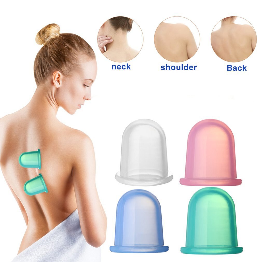 Cuidados de saúde durável corpo inteiro vácuo massageador silicone copo anti celulite aliviar o estresse fadiga física para a família