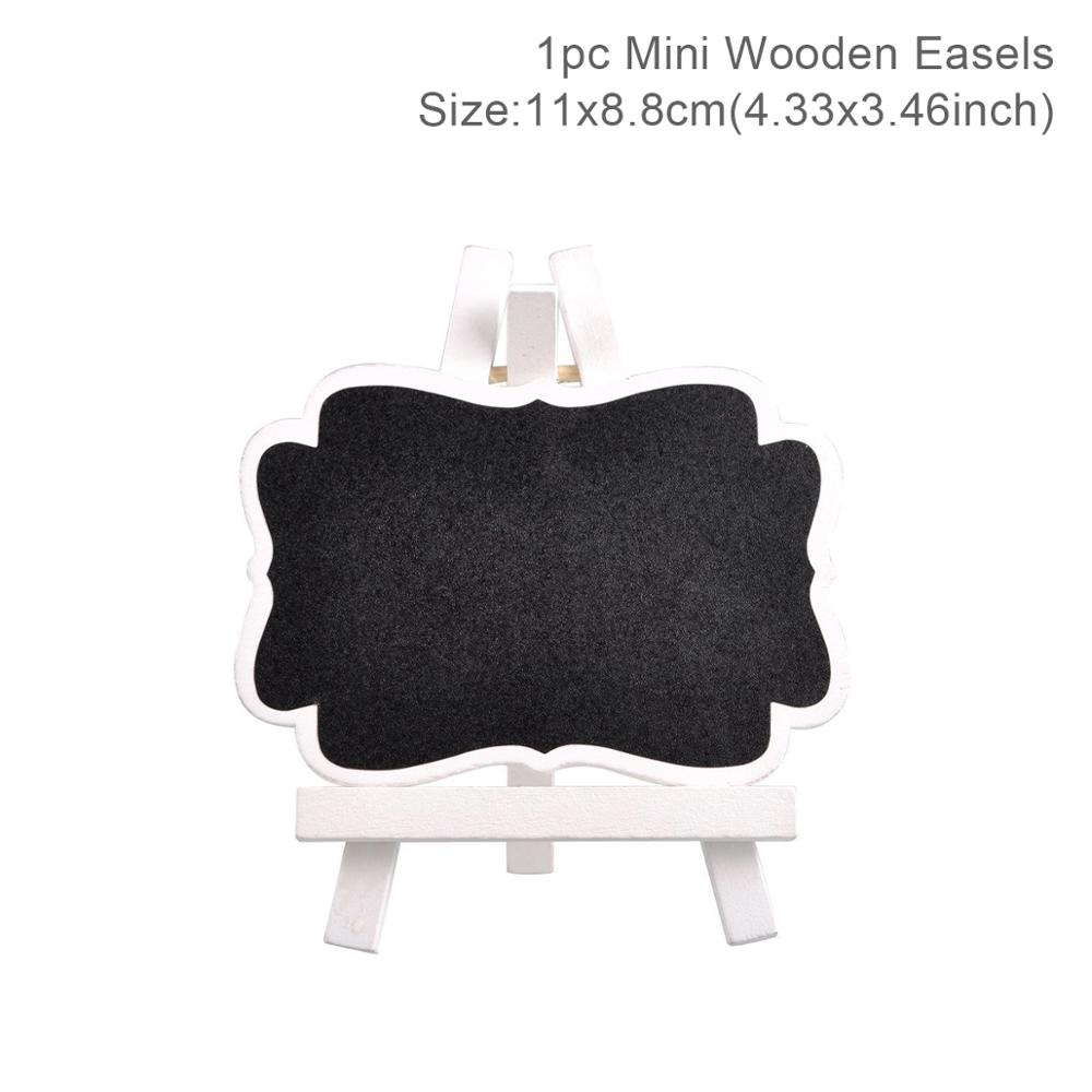 Staraise Wooden Easels Wedding Table Decoration Rustic Wedding Decor for Wedding Party Valentine's Day for girlfriend