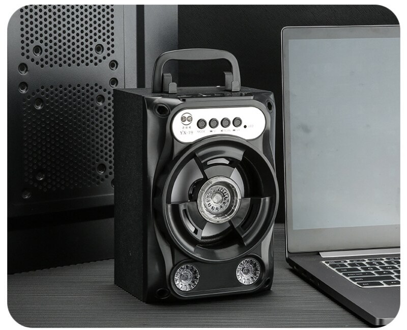 Mini Bluetooth Speaker Portable Wireless Stereo Subwoofer Heavy Bass Speakers Sound Box With Mic Support FM Radio TF AUX USB: B