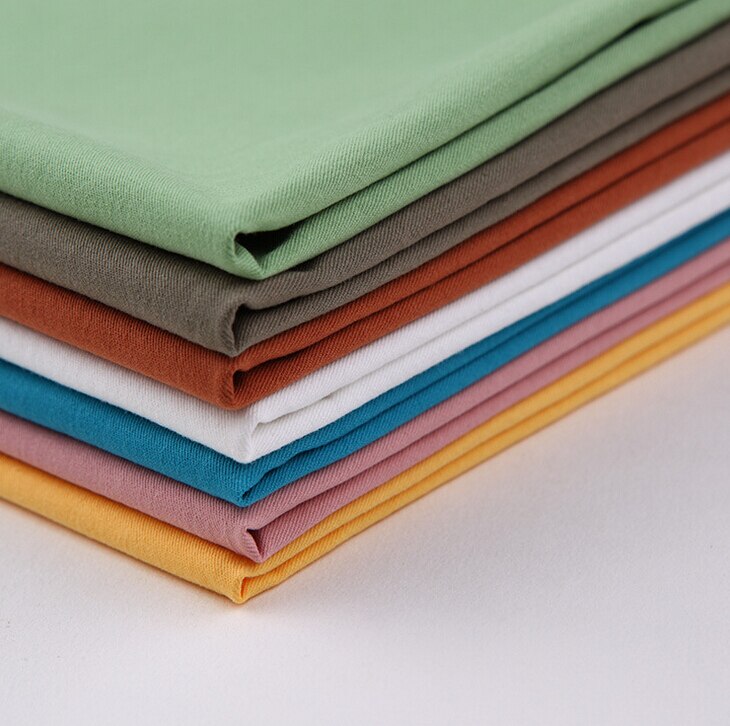 Material de camisa T/C, material de bricolaje, tacto suave de buena