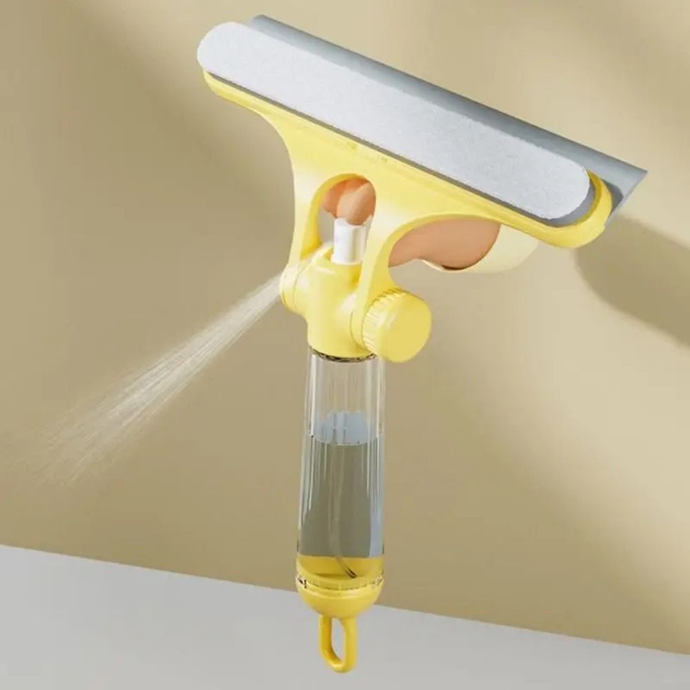 4-in-1 raamreinigingswisser spuitfles siliconen ruitenwisser raamreiniger duurzame huishoudelijke douchewisser borstel schone benodigdheden