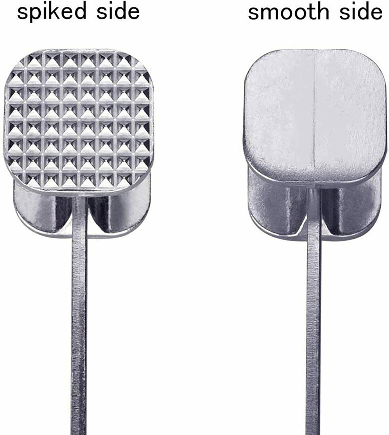 Martillo ablandador de carne herramienta de mazo para golpear carne, filete, pollo, cerdo, acero inoxidable martillo de carne herramienta de cocina