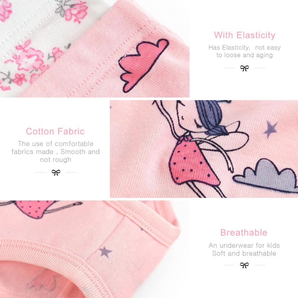 3 Stks/partij Kids Ondergoed Meisjes Kids Korte Slips Ondergoed Slips Katoenen Slipje Leuke Cartoon Kids Ondergoed
