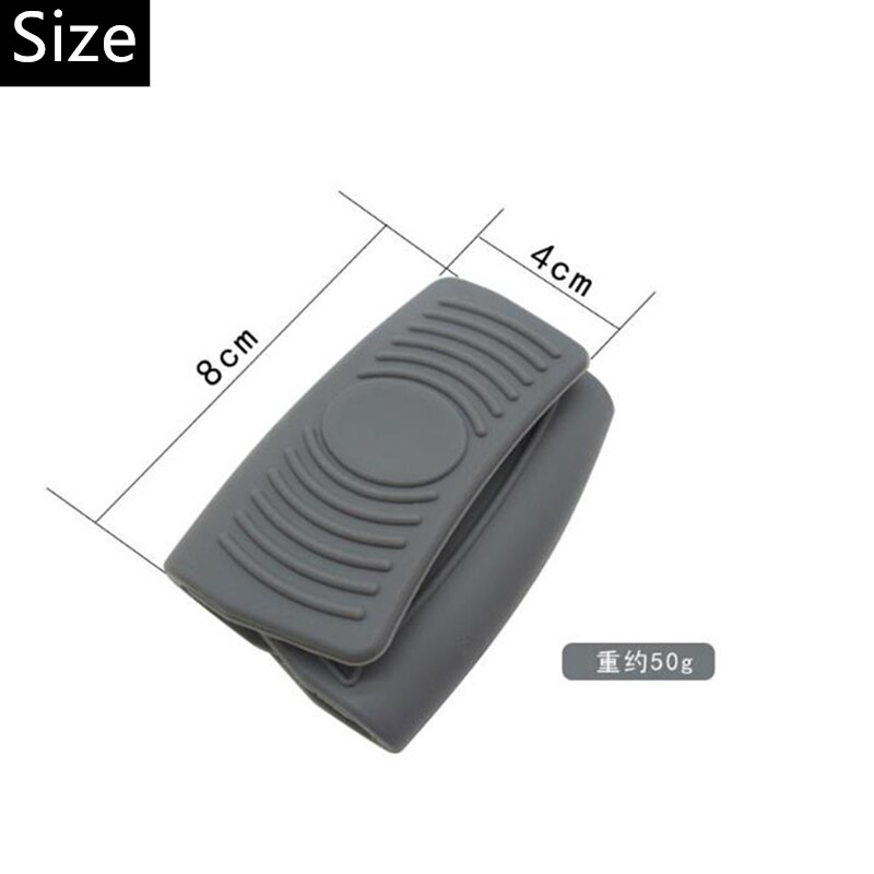 Aankomen Grip Siliconen Pot Houder Mouw Pot Handschoen Pan Handvat Cover Grip Keuken Gereedschap