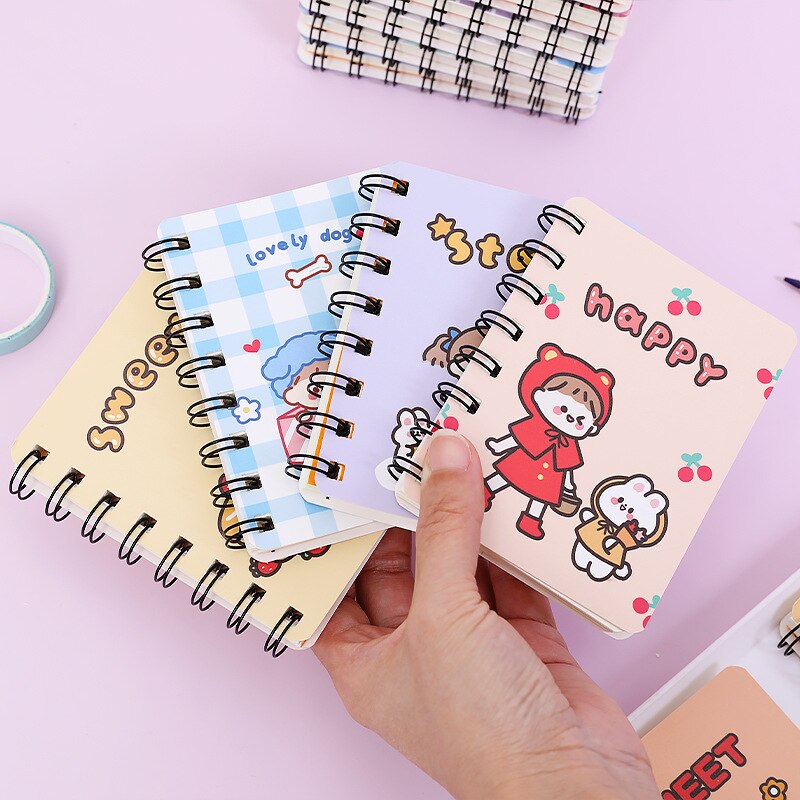 Kawaii 80 Sheet Mini Pocket Diary Notebooks Agenda To Do list Notepads Planner Stationery Random Cover