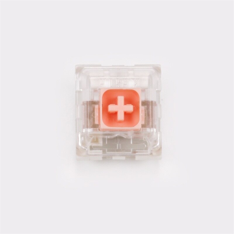 Hako true Violet /clear/Pink Mechanical keyboard Switches: Hako Pink salt / 90pcs