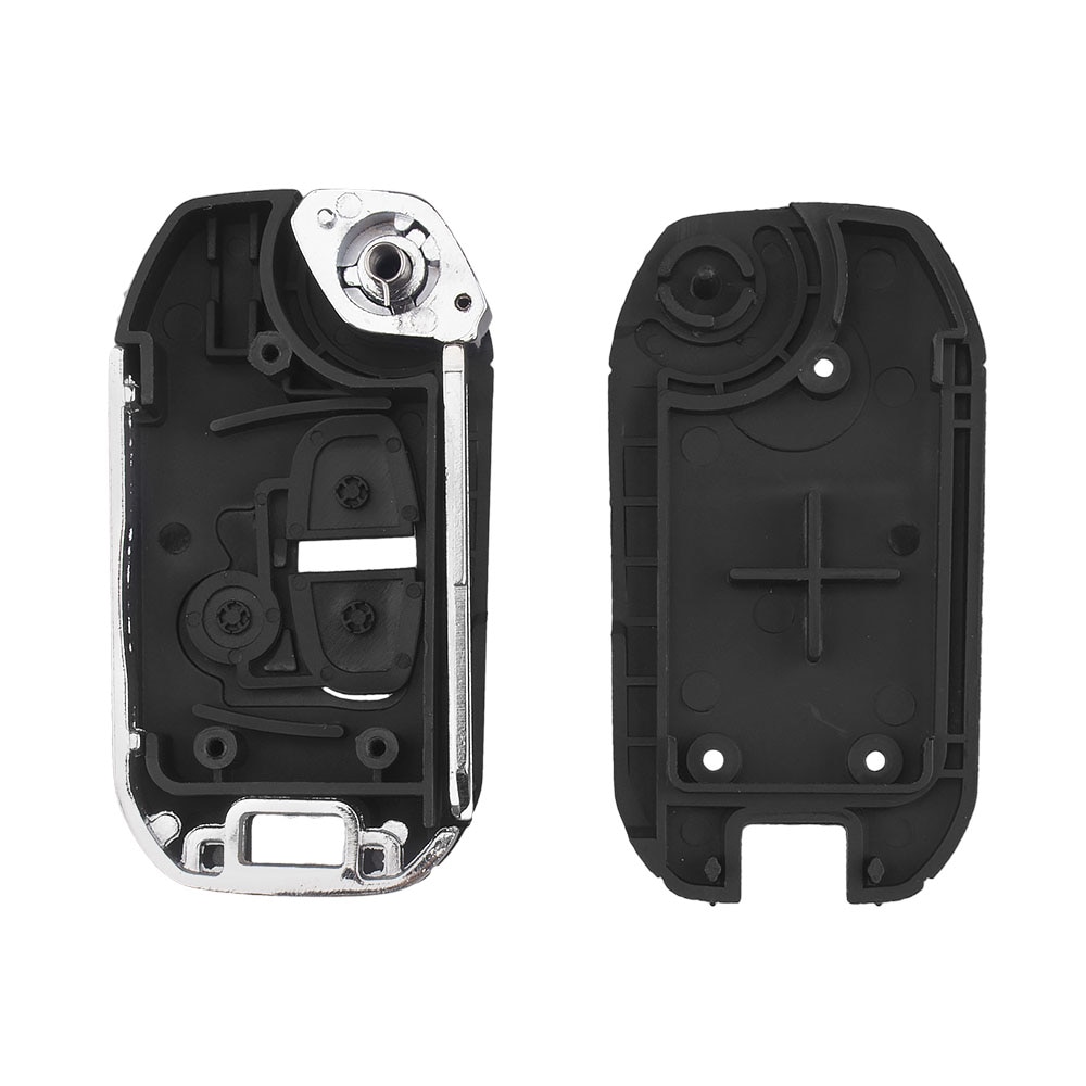 KEYYOU Modified Flip Remote Key Shell Case For Mitsubishi Pajero Sport 2 ASX GRANDIS Outlander LANCER-EX X Right/Left Blade
