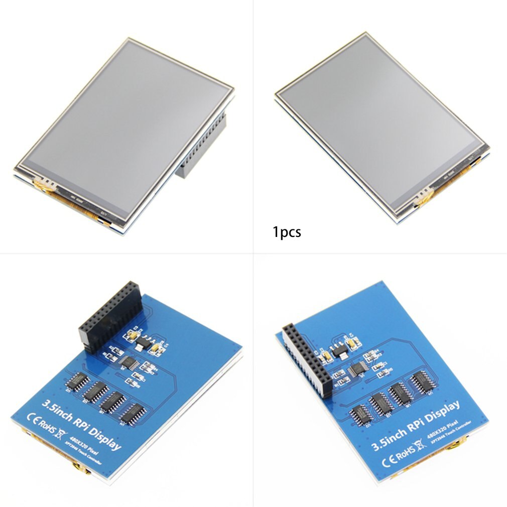 3.5inch RPi Display 3.5in TFT SPI Serial LCD Resolution 320*480 3.5inch LCD Display Module with Touch LED Backlight