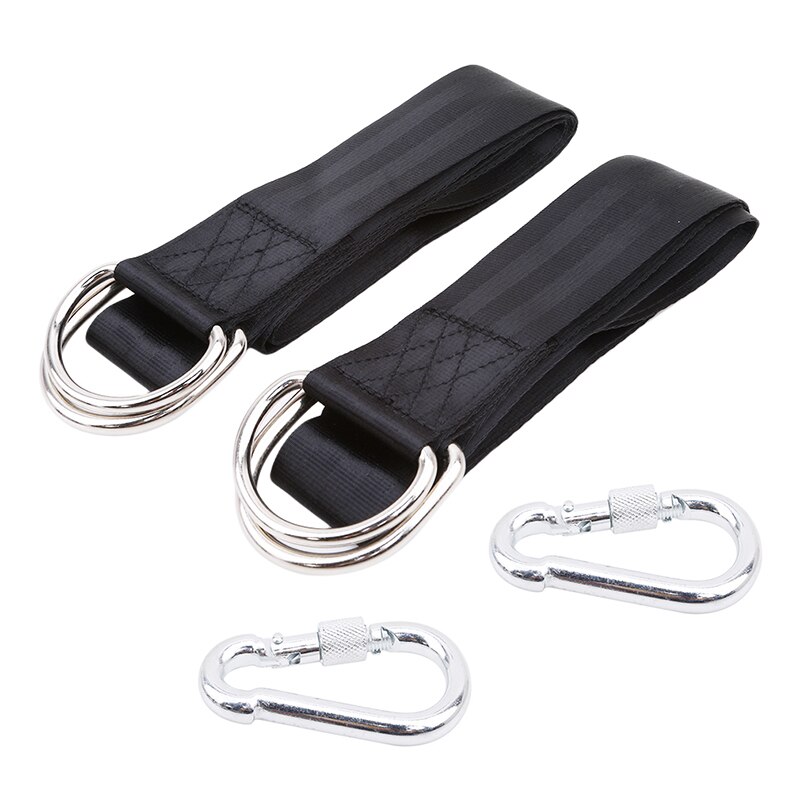 Outdoor Tools Buckle Tree Garden Swing Hanging Kit Holds Hammocks: 3m