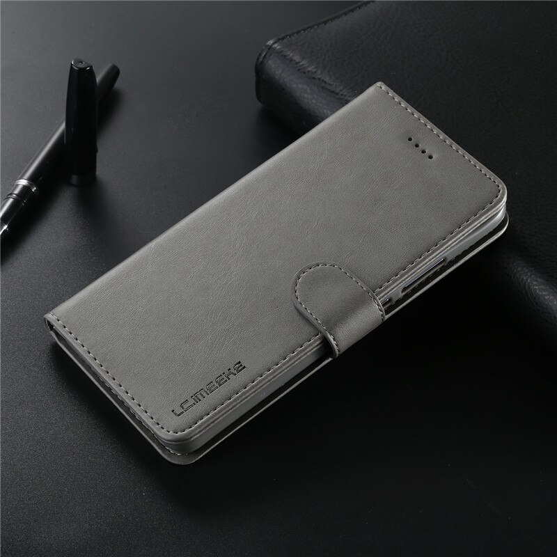 Voor Samsung A6 Plus Case Lederen Vintage Portemonnee Cover Hoesjes Samsung Galaxy A6 Case Flip Telefoon Gevallen Voor Smasung a6