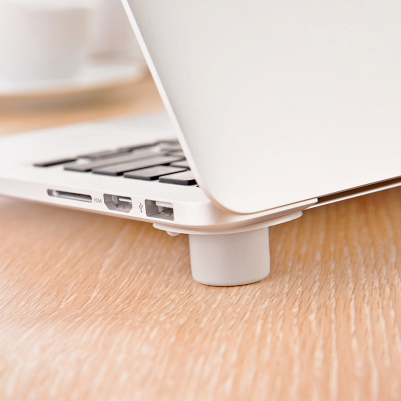 4 Pcs/lot Notebook Accessory Laptop Heat Reduction Pad Cooling Feet Stand Holder Desk Set Stationery Office Accessories Supplies
