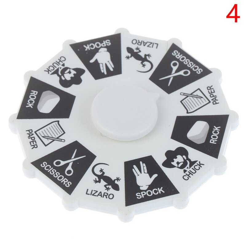 1Pc Fidget Spinner Creatieve Decompressie Gyro Adventure Game Draaitafel Gyro Vinger Speelgoed Bar Draaitafel: D