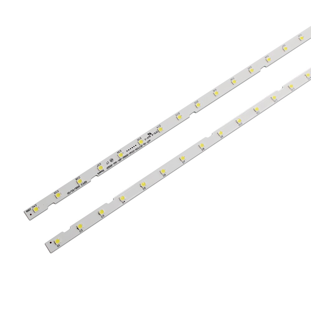 2 stück/lot led-hintergrundbeleuchtungsstreifen für samsung 55 nu 7100 ue55 nu 7300 ue55 nu 7100 ue55 nu 7105 aot _55_ nu 7300_ nu 7100 bn96-45913a bn61-15485a