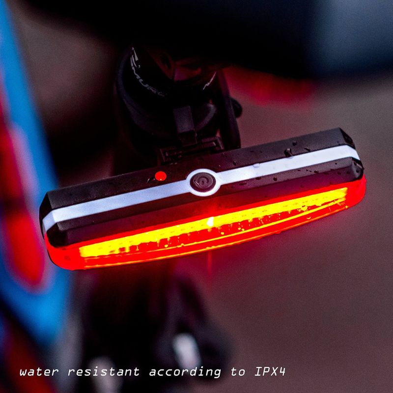 Ultra Bright Bike Light USB Rechargeable Bicycle Tail Light High Intensity Rear LED Night Outdoor Cycling Safety Flashlight ww