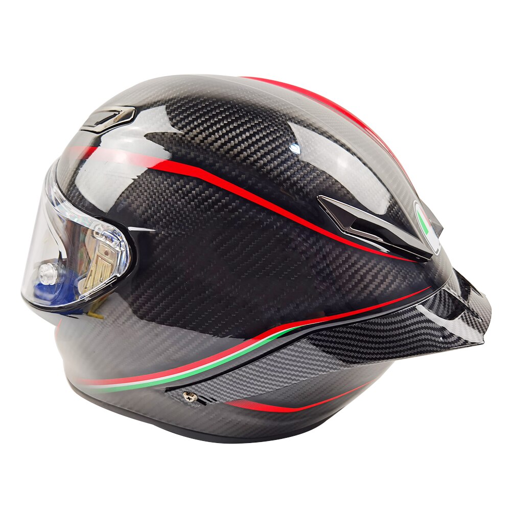 Helmet Accessories Carbon fiber appearance Spoiler for Pista GP R/GP RR Full Face Motorcycle Helmet