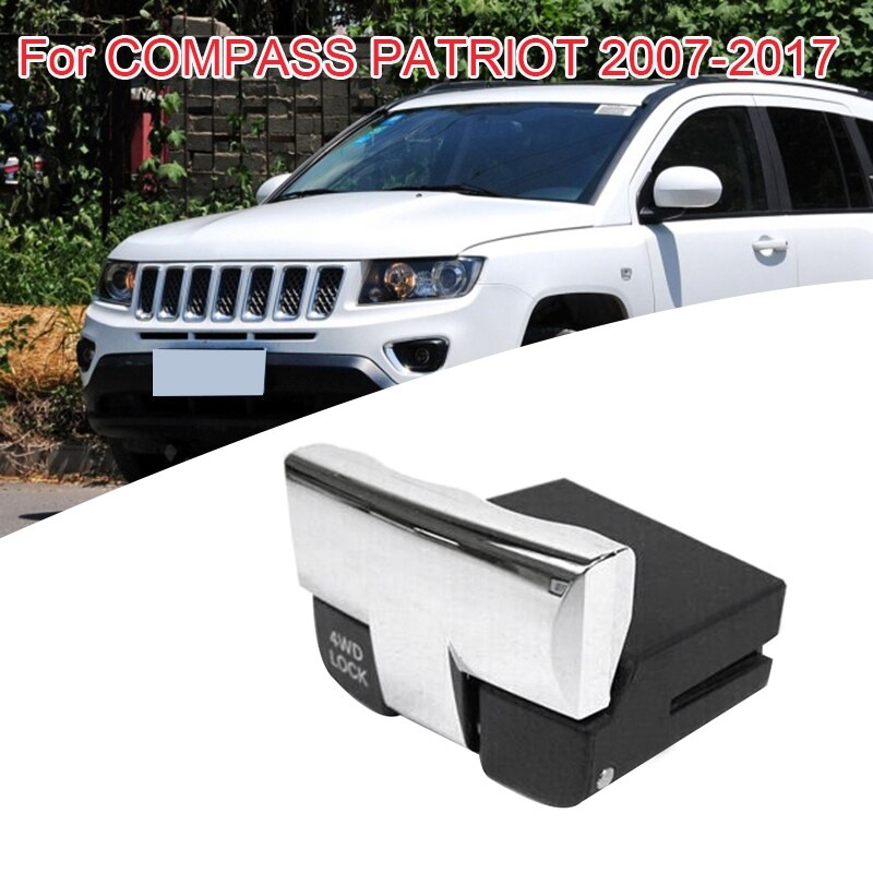 for 2007 JEEP COMPASS PATRIOT Transfer Case Switch 4WD LOCK Driving Mode Knob 5107932AA: Default Title