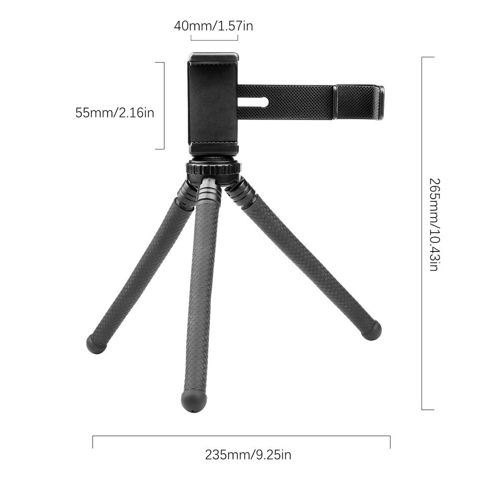 Zubehör Für DJI OSMO Tasche ULANZI OP 1 Handy Stativ Halter Halterung mit Telefon Clip Handheld Gimbal Kamera Clip