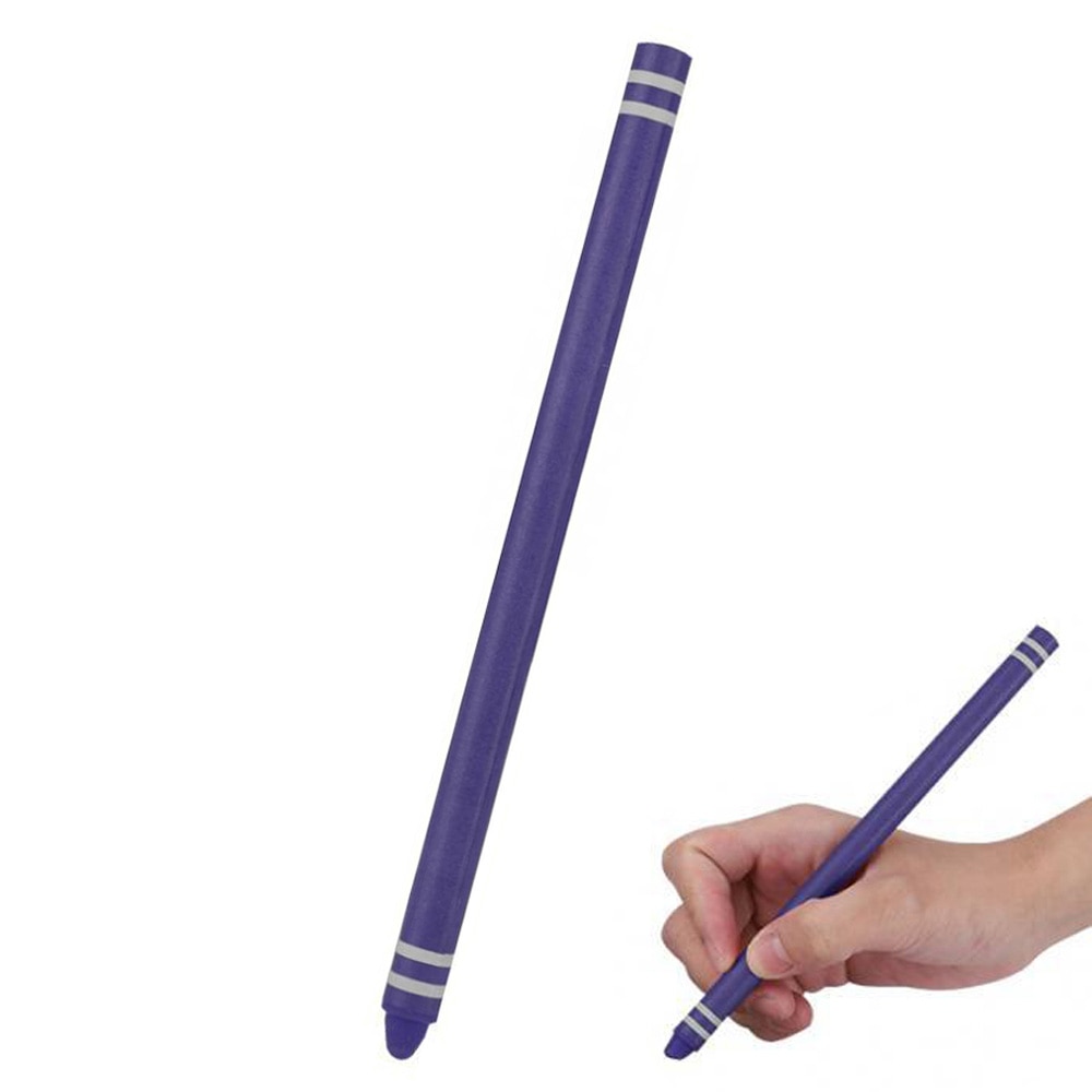 Universal Capacitive Stylus Drawing Pen For Smart Phone Tablet PC Computer Silicone Tip Touch Screen pen: Purple 