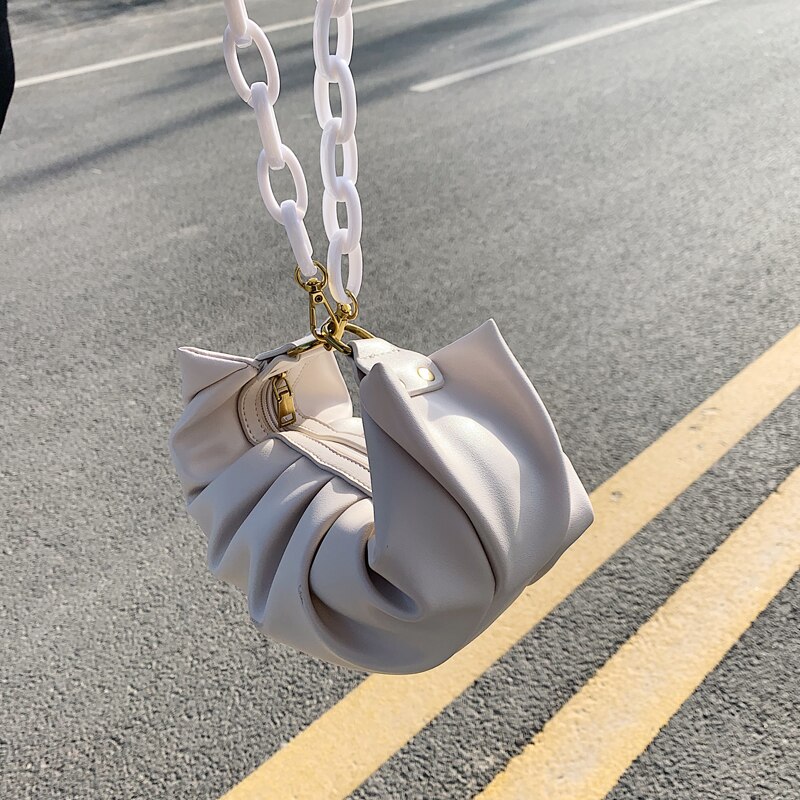 Moda bolsa de ombro chique saco das axilas para feminino pacote quadrado acrílico corrente pacote festa embreagem carteira bolsas bolsos mujer