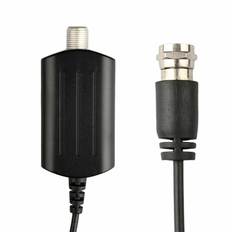 TV Amplifier Signal Booster For Antenna Amplifier High TV Gain Indoor Booster Signal Channel VHF UHF Boost D0Q0