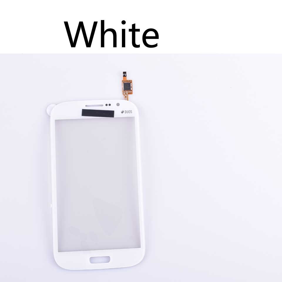 10pcs\lot For Samsung Galaxy Grand GT i9082 i9080 Neo i9060 i9062 Plus i9060i Touch Screen Panel Sensor Digitizer Touchscreen: White