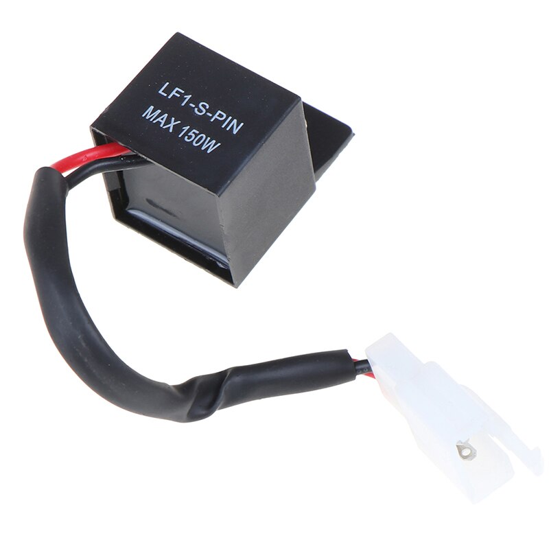 Motorcycle 2 Pin 12V Signal Rate Control Relay LED Turn Signals Light Flasher Blinker Flasher Relay