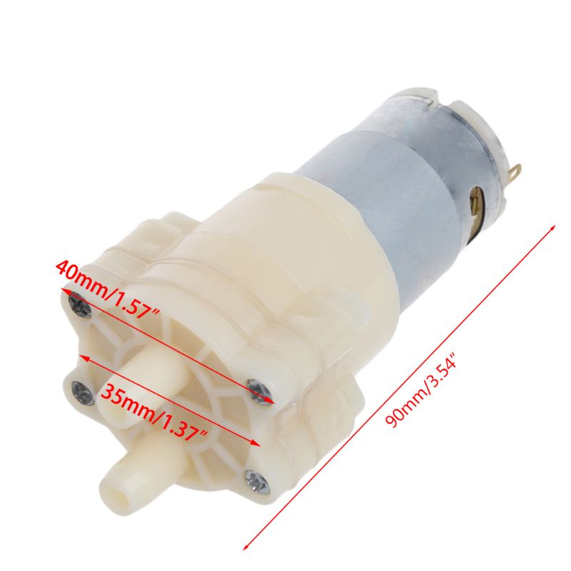Nuovo mini Pompa A Membrana, 12V Motore Spruzzatore, micro Pompe per Distributore di Acqua, Max. Di aspirazione 90 mm x 40 mm x 35mm, 2 m
