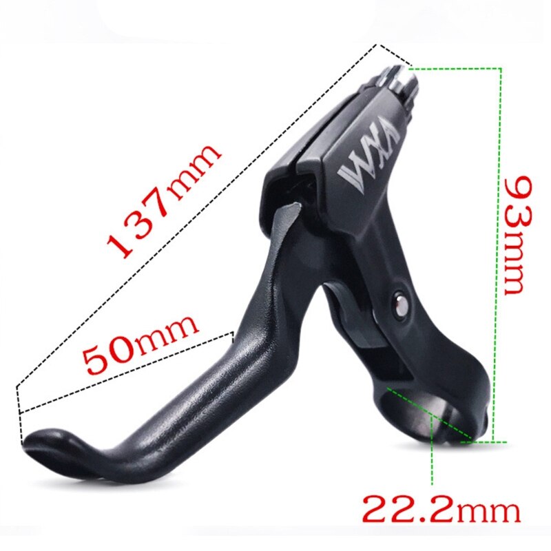Vxm 1 par cykelbromsar aluminium v bromshylsor bromsspakar handtag mountainbike cykel mtb bmx v-broms