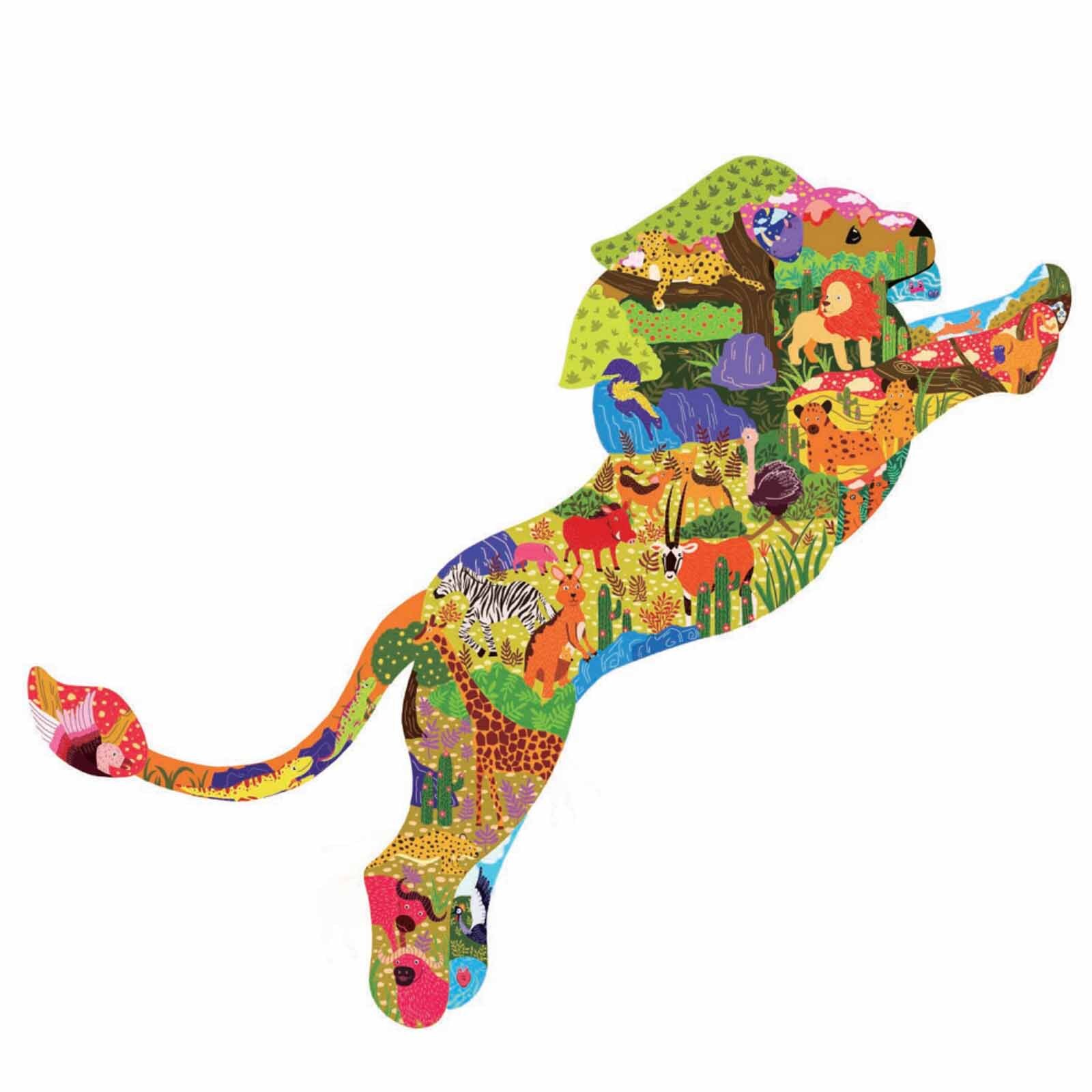 Puzzel Unieke Vorm Stukken Dier Vormige Cadeau Voor Volwassenen En Kinderen Puzzels 50 Stuks Pre-School Magination Intellectuele Educatief: B