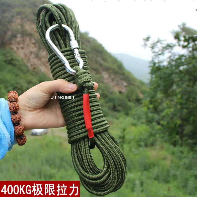Paracord Durchmesser 8mm Grenze spannung 400 KG Enthält Stahldraht Seil Feuerseil Feuerleiter Mehreren längen provexyz
