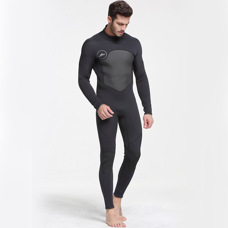 Traje de neopreno de 3MM para hombre, traje cálido de cuerpo completo para buceo, surf, pesca submarina, triatlón, kitesurf, Mono