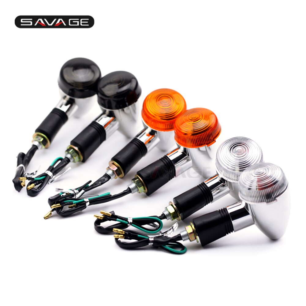 Luz indicadora de señal de giro para motocicleta, lámpara intermitente de giro para SUZUKI GSF 250/400/600/1200/S BANDIT RF600 RF900 GS500 DR650