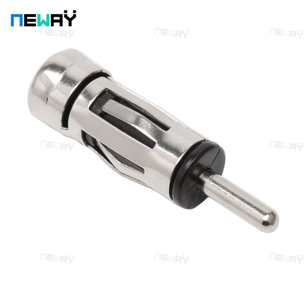 Car Vehicles Radio Stereo ISO To Din Aerial Antenna Mast Adapter Connector Plug for Car Radio Stereo Autoradio Fit Most Types
