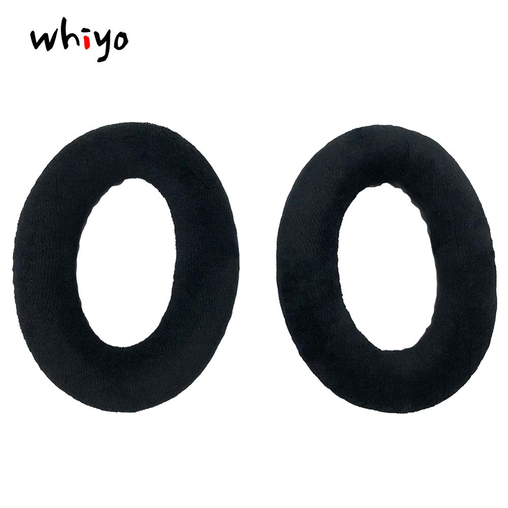 Headphone Ear Pads - Replacement Earpads for Sennheiser PC350 HD380 Pro - Leather: 1 Pair of Black