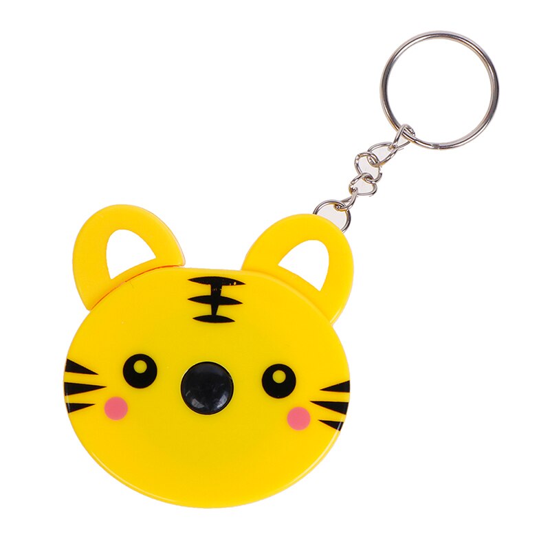 1 Meter Long Animals Roll Automatic Stretch Ruler Stationery Sewing Measure Ruler: YL