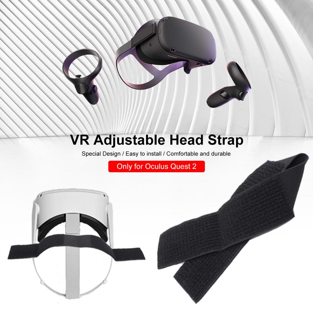 Vr Headset Headband For Oculus Quest 2 VR Adjustable Head Strap Reduce Head Pressure For Oculus Quest2 VR Accessories