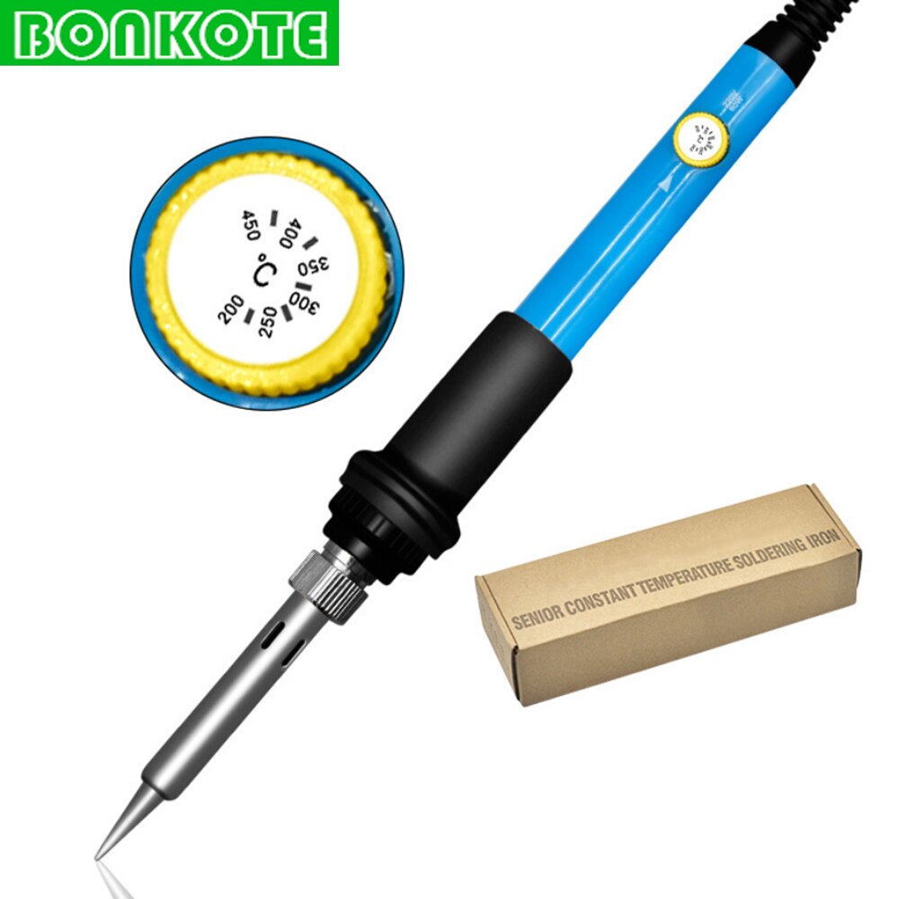 Internal Heat Temperature Adjustable Electric Soldering Iron 60W Welding Solder Rework Repair Tools Evenly Heated Fast Heating