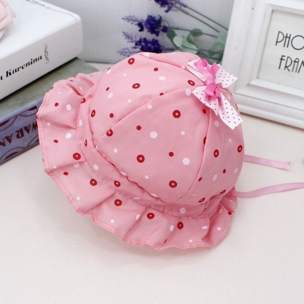 Sombrero bonito para bebé, niña, niño, sombrero para el sol, maceta de fresa, sombrero de princesa, sombrero de pescador para primavera y verano: 9
