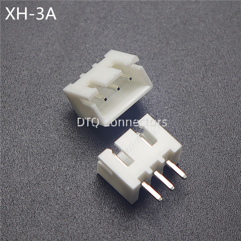 50 stks XH2.54mm 2/3/4/5/6/7/8/9/10/11/12/13/14/15/16pin JST Connector plug Mannelijke, Vrouwelijke, Crimps