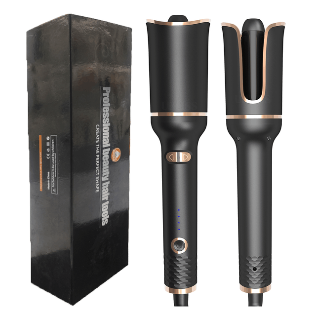 Bigoudi automatique fer à friser automatique fer à friser en céramique rotatif Air bigoudi Air Spin baguette Styler Curl Machine magique bigoudi: L'UA